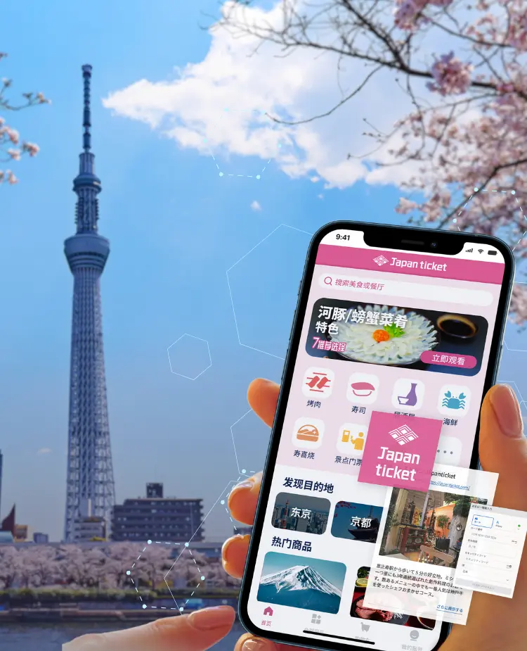 インバウンド集客が変わる。 Japanticketは、泊・食・楽の“体験”を磨き上げ持続的な集客DXを実現します