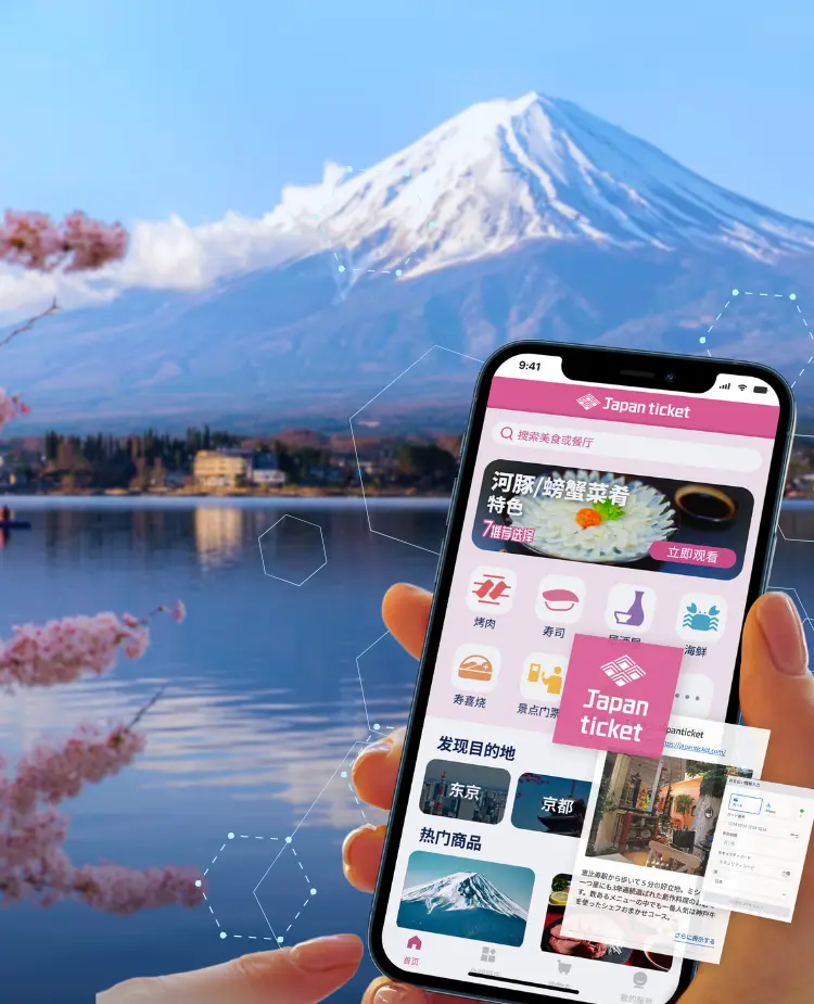 インバウンド集客が変わる。 Japanticketは、泊・食・楽の“体験”を磨き上げ持続的な集客DXを実現します